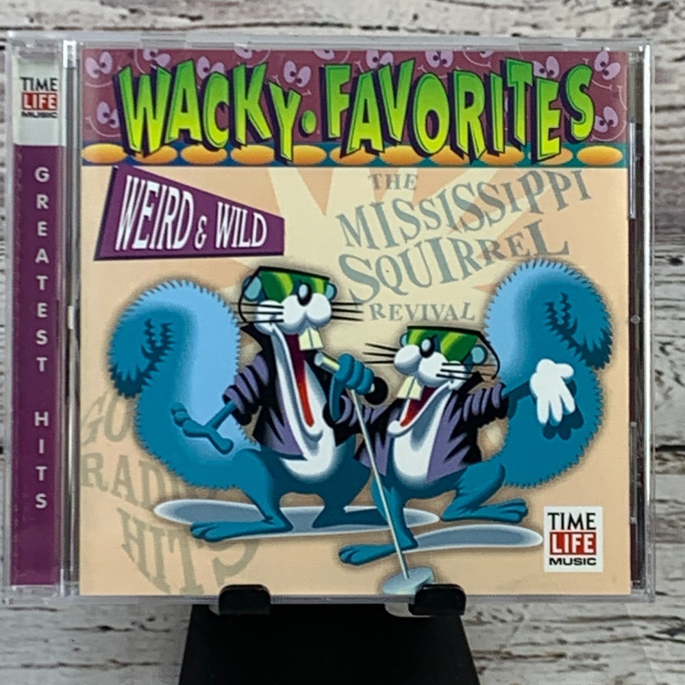 Wacky‎ Favorites - Weird & Wild [CD 1998] Novelty Songs Time Life Music